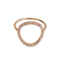Anello Marco Gerbella Donna in Oro rosa Diamante 0.30 Ct BO-AN-21-1R - BO-AN-21-1R